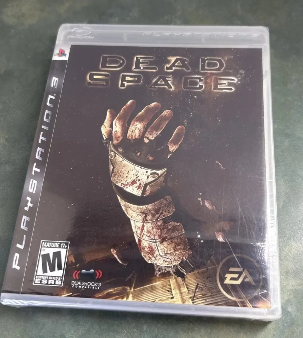 Dead Space PS3 PlayStation 3 2008 EA New Sealed Shrink Wrap Torn Sticker READ